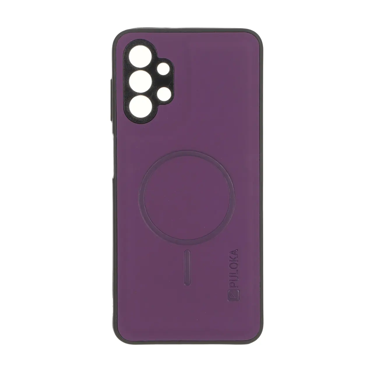 قاب Puloka جیر طرح مگ سیف Slim محافظ لنزدار مناسب برای سامسونگ گلکسی A13 4G