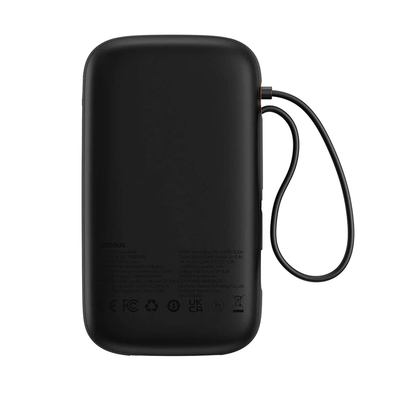 پاوربانک 22.5 وات 10000 میلی آمپر (فست شارژ) Baseus مدل PPQD3-10 - مشکی