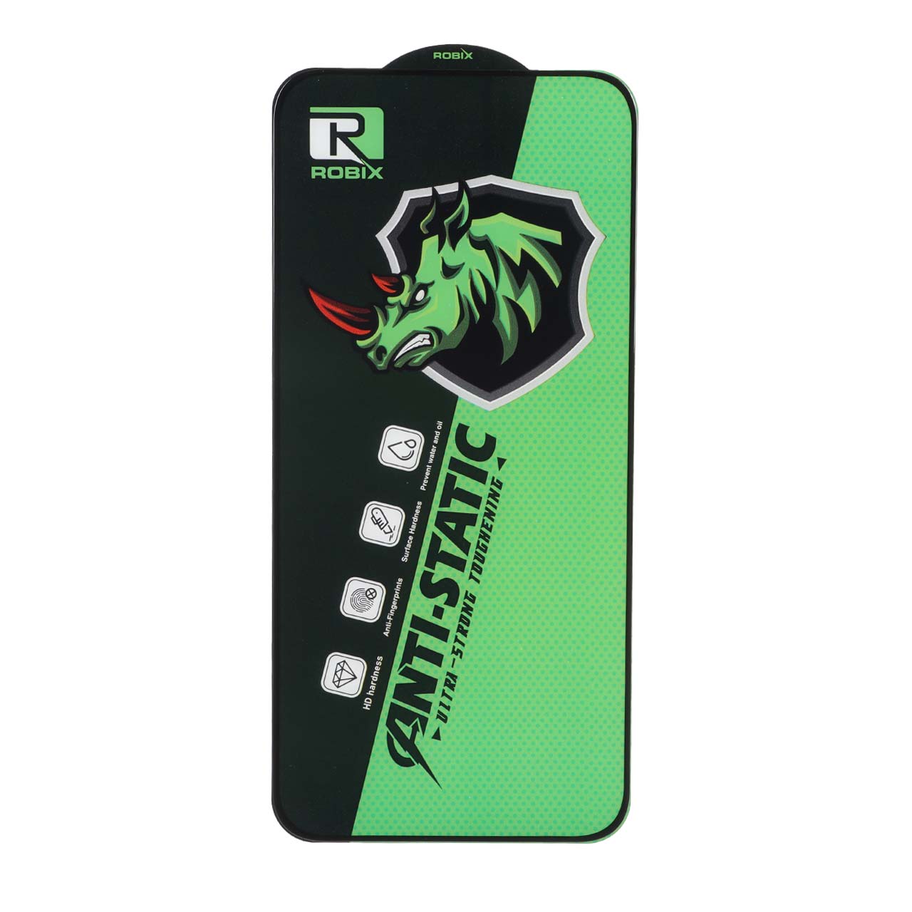 محافظ صفحه نمایش شیشه ای Full Cover Robix Anti Static مناسب برای Xiaomi Redmi Note 15 Pro 5G / Mi 15T / Mi 15T Pro / Poco F7
