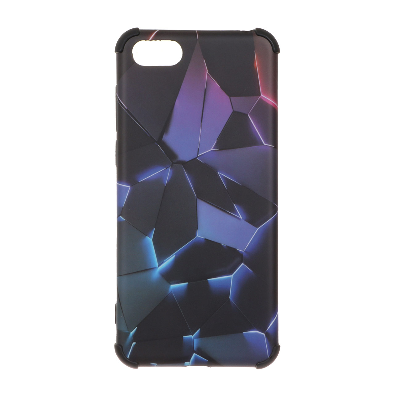 قاب طرح کریستالی هندسی نئونی بامپردار مناسب برای هواوی Y5 (2018)، Y5 پرایم (2018)، Y5 لایت (2018) و آنر 7s