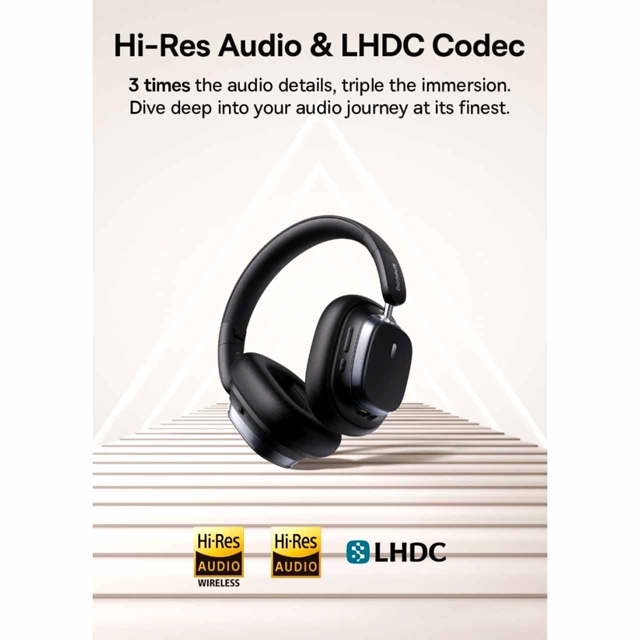 هدفون بی سیم Baseus مدل Bowie H1S - مشکی