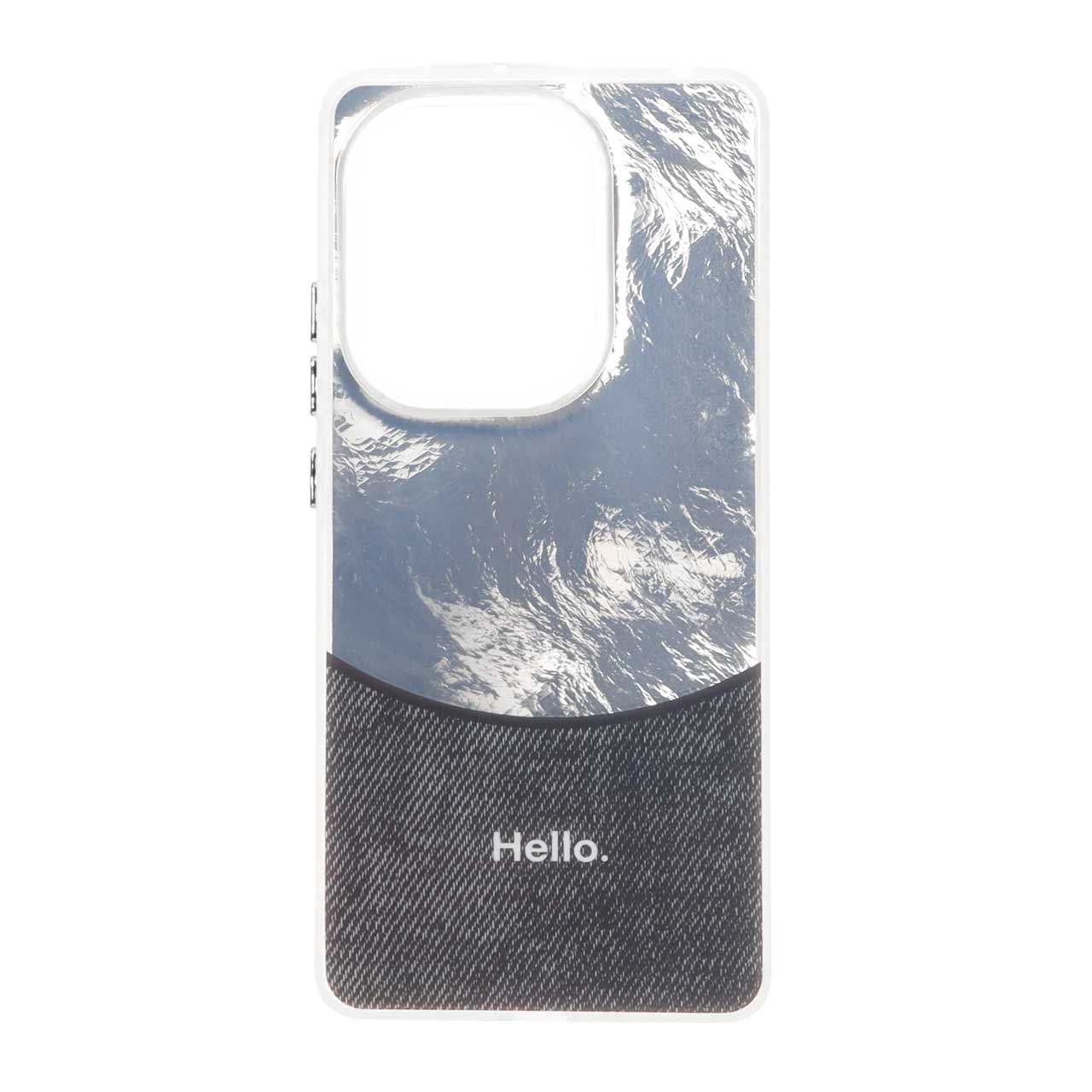 قاب طرح جین Ice مدل Hello مناسب برای شیائومی ردمی نوت 14 اس، نوت 13 پرو 4 جی و پوکو ام 6 پرو 4 جی