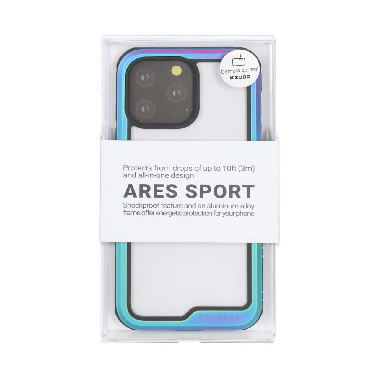 قاب Original KZDoo Ares Sport مدل Apple iPhone 16 Pro Max - هفت رنگ