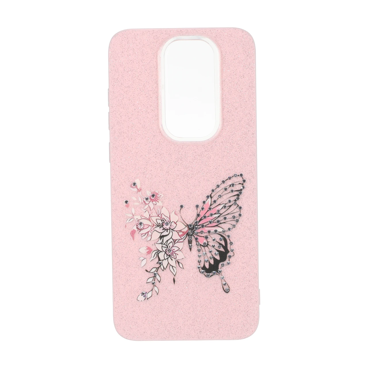 قاب طرح ButterFly نگین دار اکلیلی مناسب برای شیائومی ردمی نوت 8 پرو