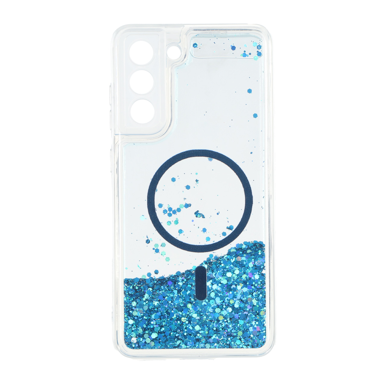 قاب آکواریومی اکلیلی طرح مگ سیف Samsung Galaxy S21 FE - طرح 138