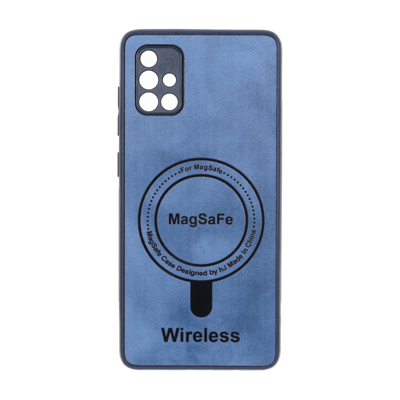 قاب مگ سیف Wireless محافظ لنز برجسته آبی مناسب برای سامسونگ گلکسی A71