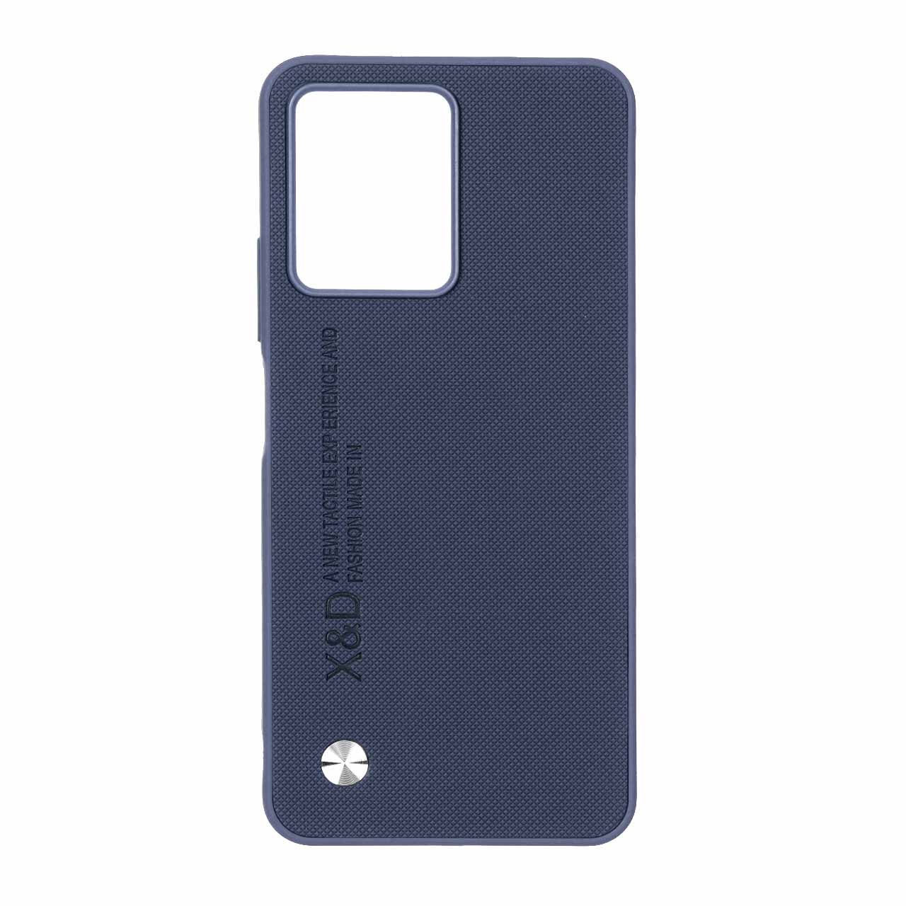 قاب طرح X&D سوزنی دکمه فلزی مناسب برای شیائومی Redmi Note 12 4G