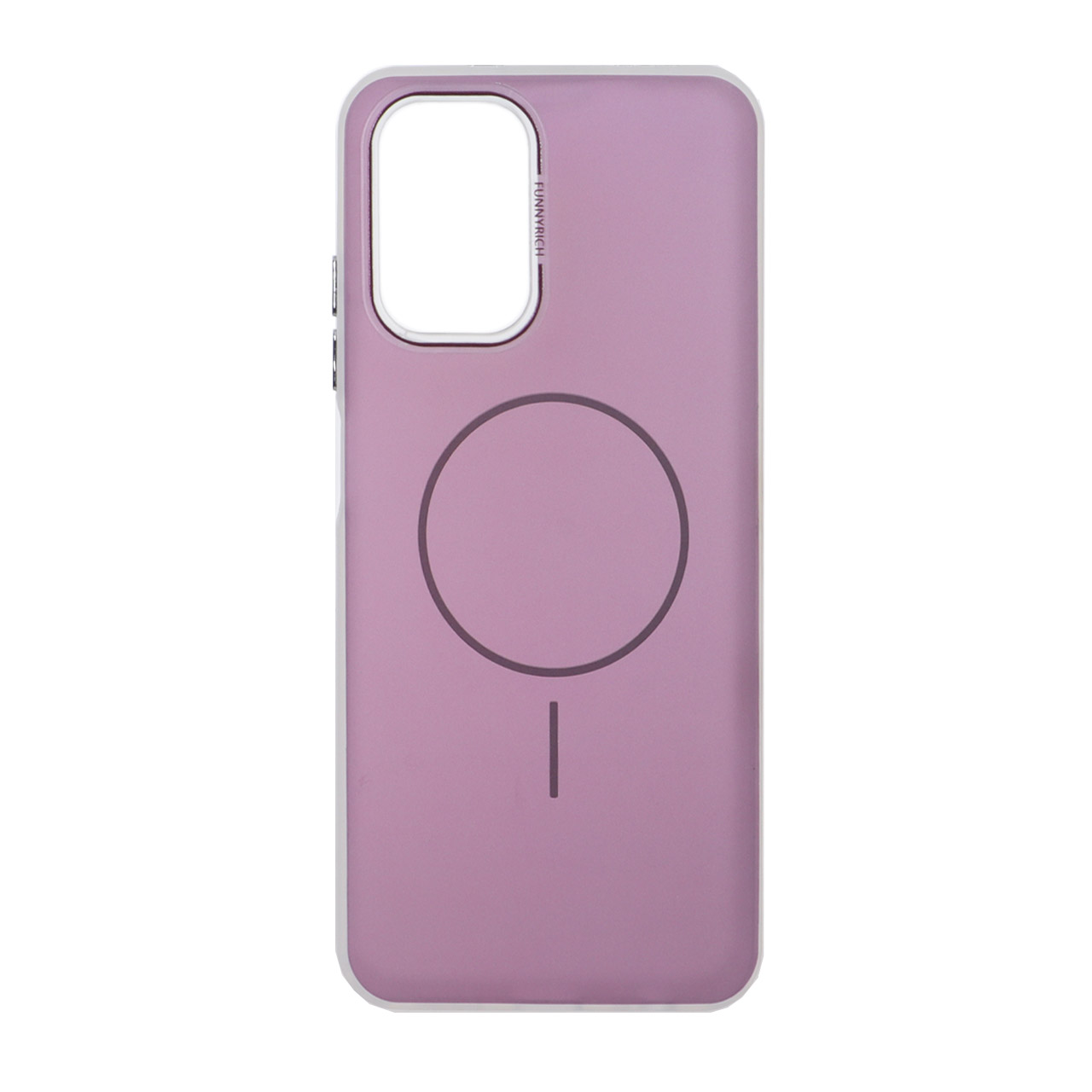 قاب مات Funnyrich طرح مگ سیف دور مات Xiaomi Redmi Note 10 4G / Redmi Note 10S / Poco M5S - بنفش
