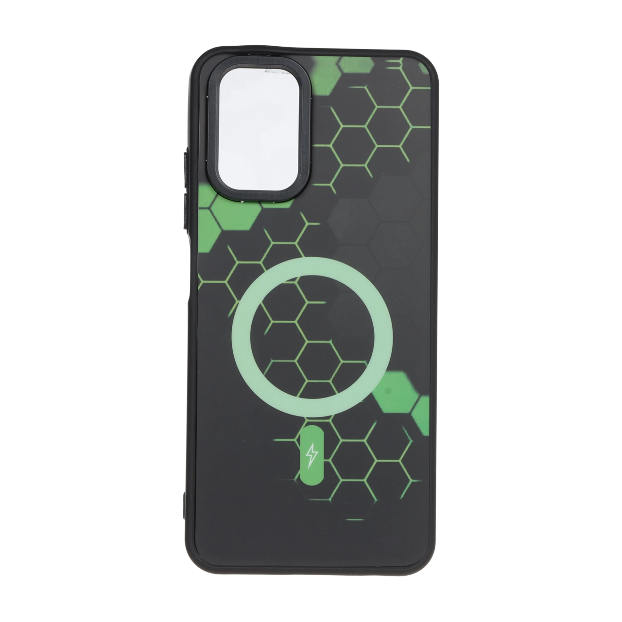 قاب طرح Hexagon مگ سیف مناسب برای شیائومی ردمی نوت ۱۰ 4G / ردمی نوت ۱۰ اس / پوکو M5S سبز