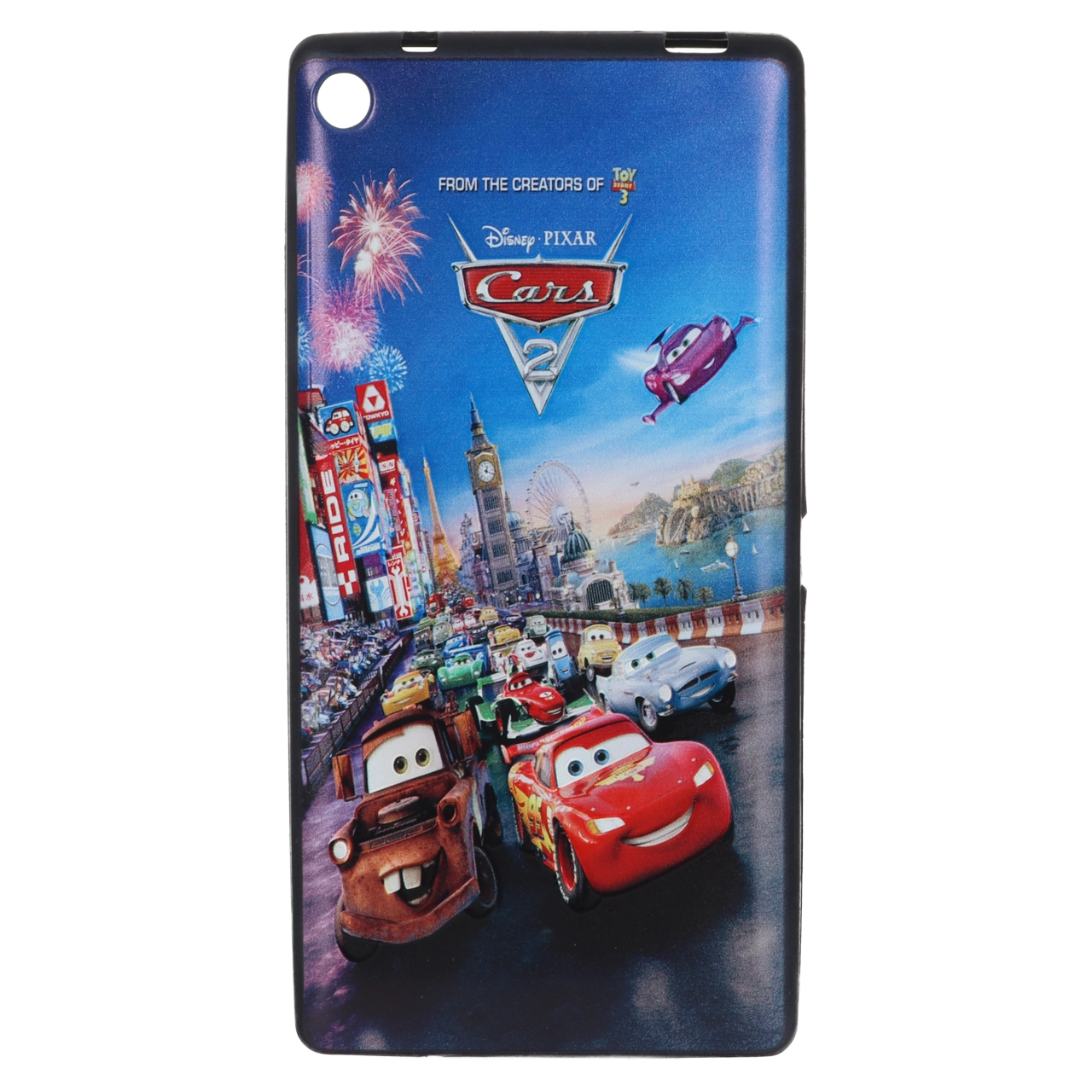 قاب تبلت طرح ماشین‌ها 2 (Cars 2) مناسب برای تبلت Lenovo Tab 7 Essential TB-7304X
