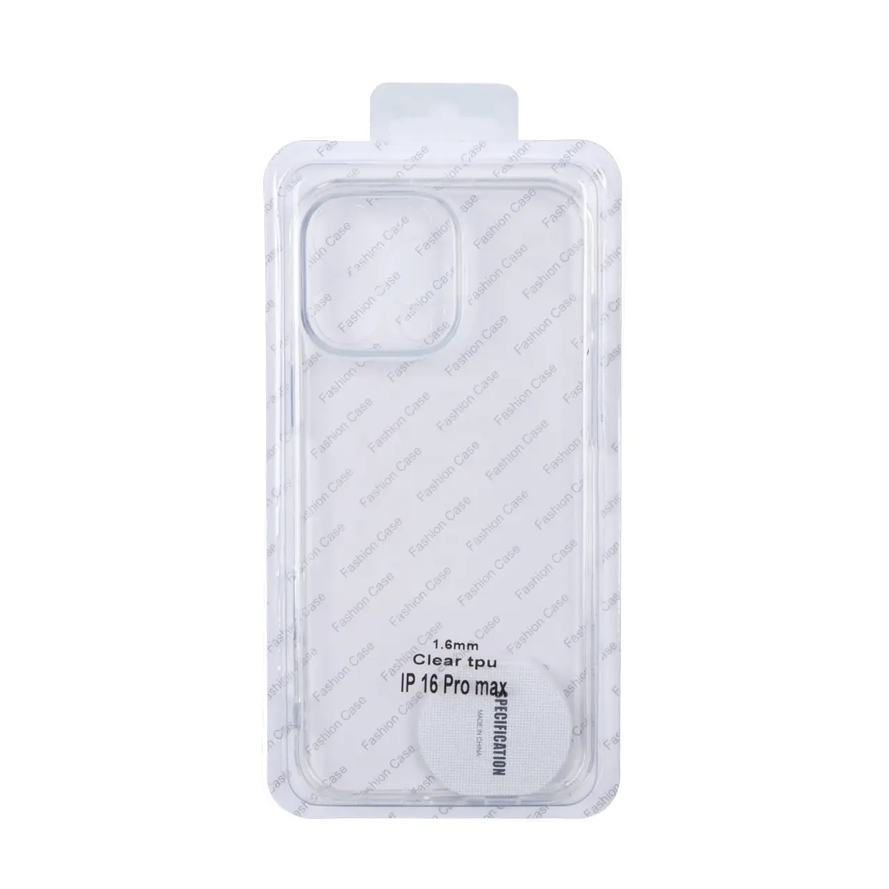 قاب ژله ای شفاف محافظ لنزدار Apple iPhone 16 Pro Max (پک دار)
