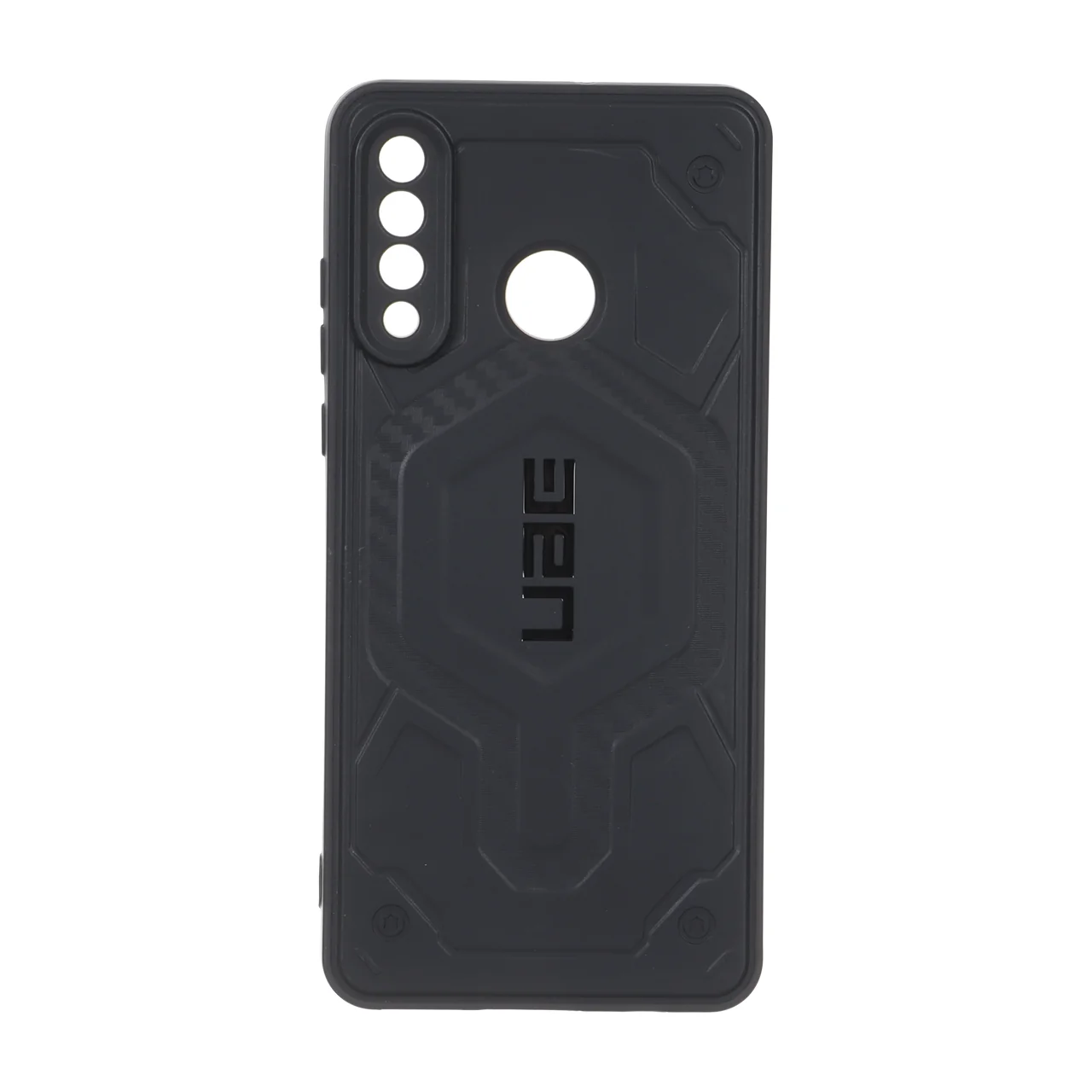قاب UAG طرح سیلیکونی مستحکم مناسب برای هواوی P30 لایت مشکی
