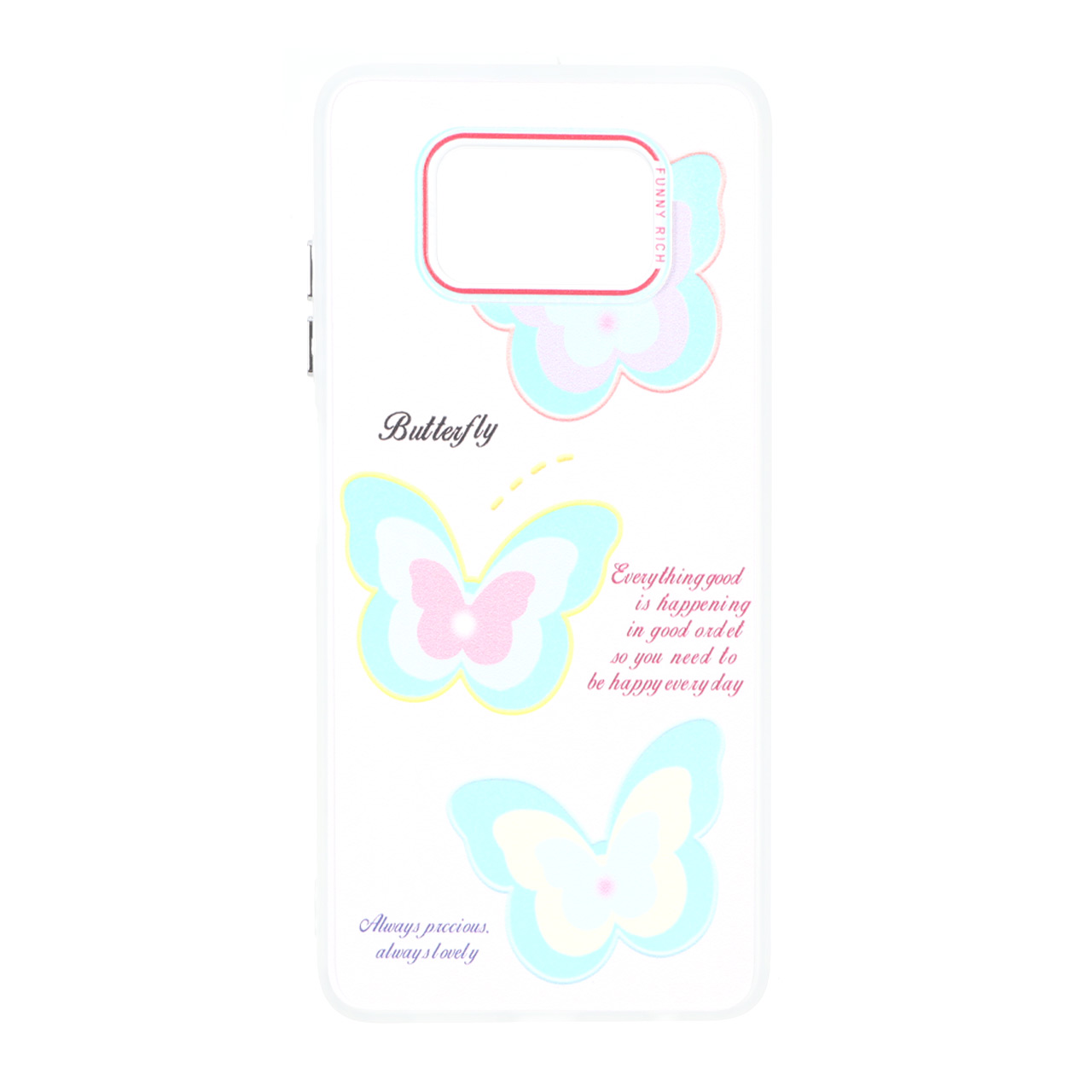 قاب طرح هولوگرامی پروانه Funnyrich مناسب برای شیائومی Poco X3 / Poco X3 Pro / Poco X3 NFC