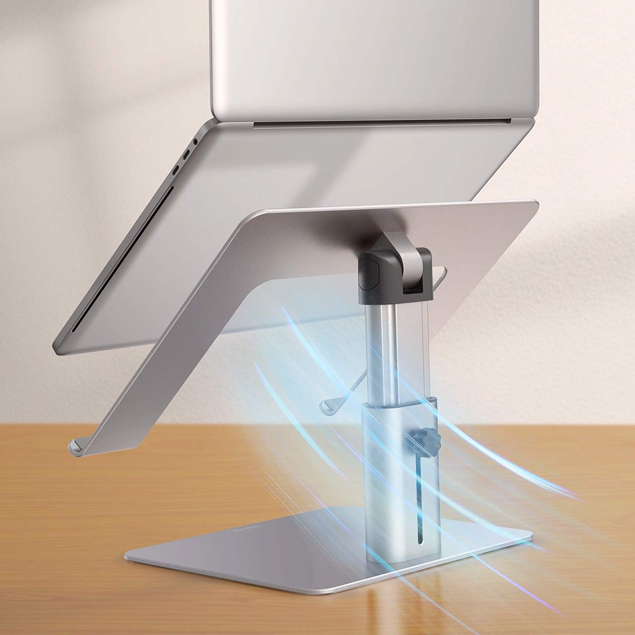 استند نگه دارنده لپ تاپ Baseus مدل LUJS000012 - نقره ای