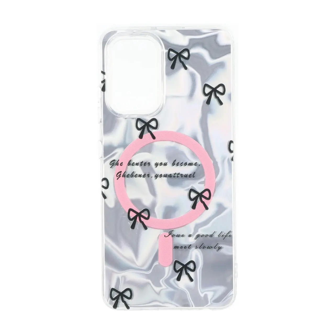 قاب Silver Cloud طرح مگ سیف مناسب برای سامسونگ گلکسی A32 4G