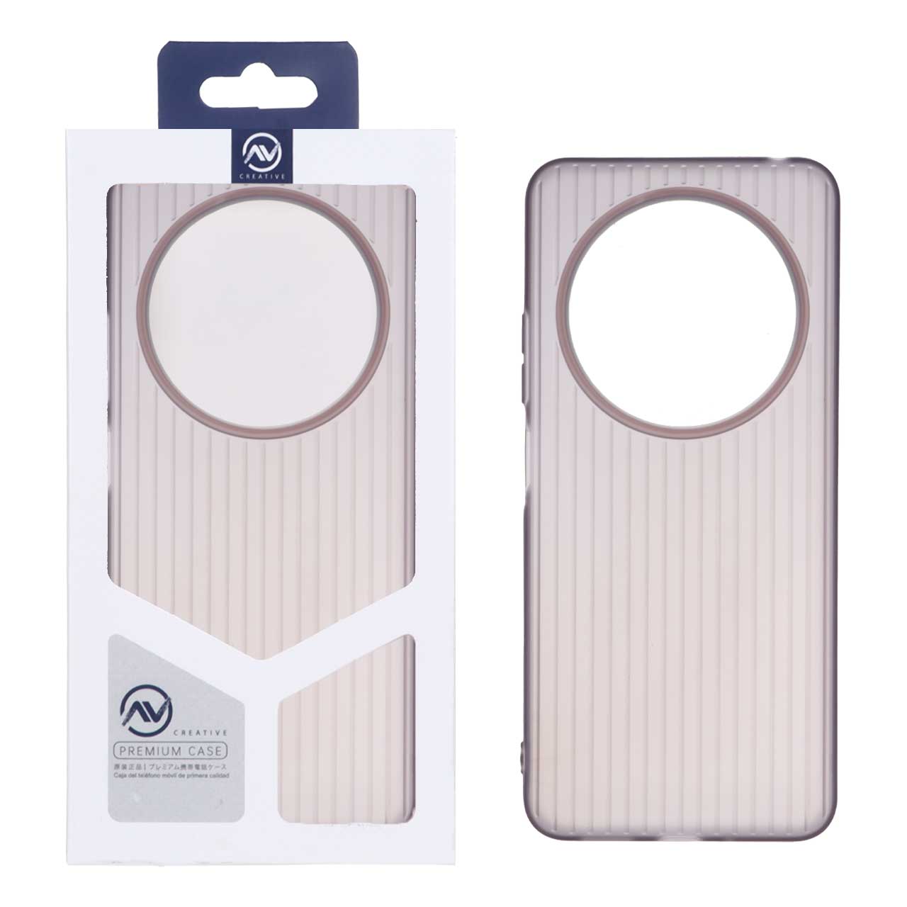 قاب Line Case ژله ای بنفش مناسب برای شیائومی ردمی 14C / ردمی A4 / پوکو C75