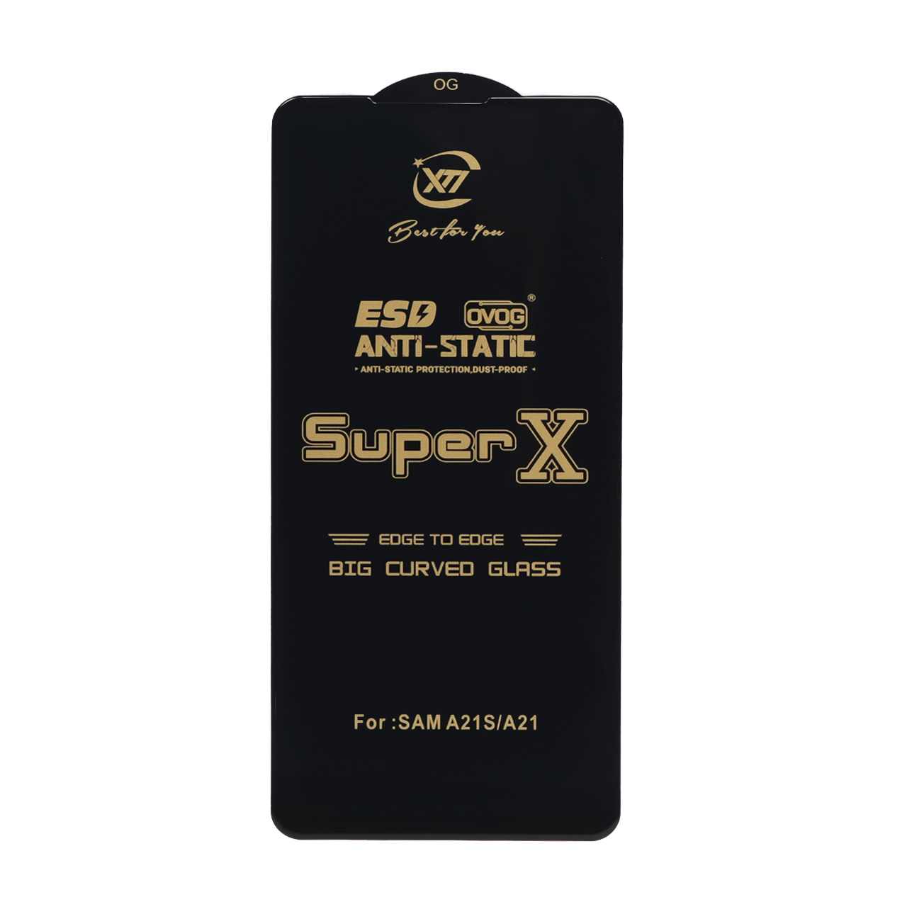 محافظ صفحه نمایش آنتی استاتیک Full Cover Super X برای گوشی‌های سامسونگ، شیائومی و پوکو