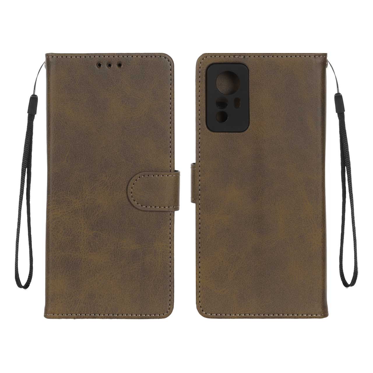 کیف موبایل مگنتی درجه یک MNC مدل Xiaomi Redmi Note 12S - سبز زیتونی