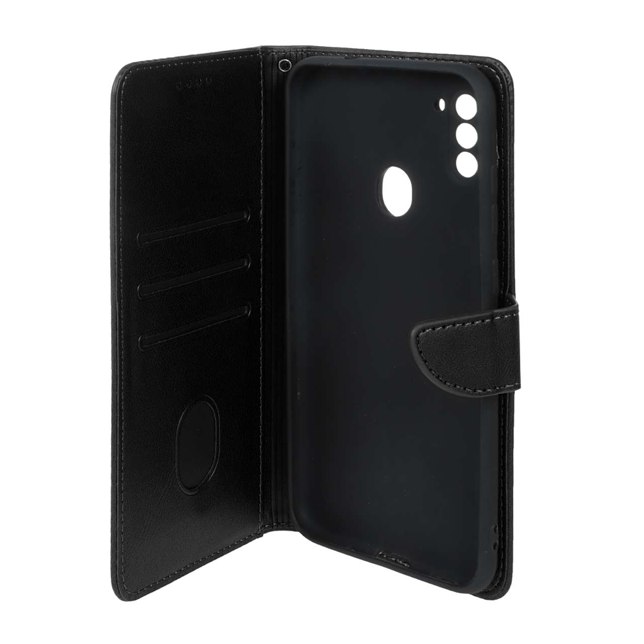 کیف چرمی مگنتی محافظ لنزدار مناسب برای سامسونگ گلکسی A11 و M11