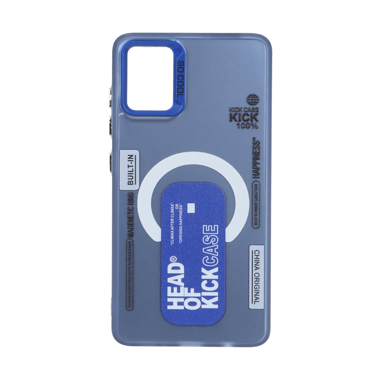 قاب SO COOL طرح مگ سیف Kick Case آبی مناسب برای سامسونگ گلکسی A51 و M40s
