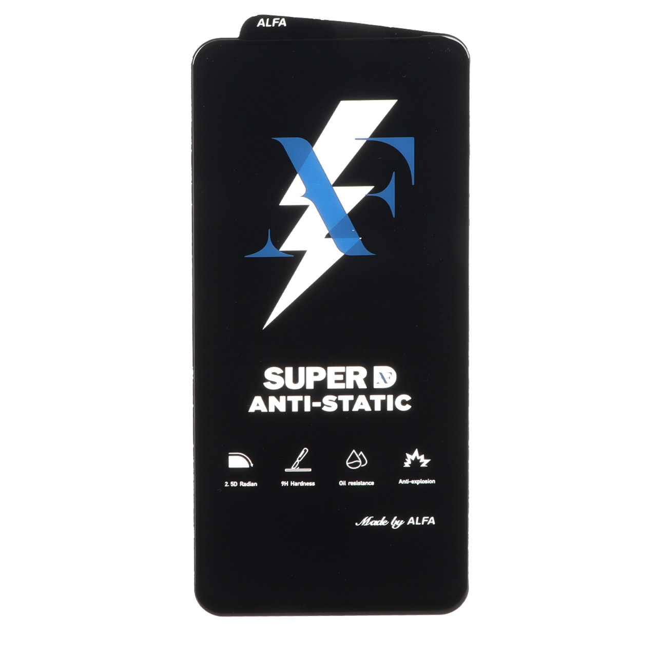 محافظ صفحه نمایش شیشه‌ای آنتی استاتیک ALFA مدل Super D مناسب برای سامسونگ A11/M11، ردمی نوت 9/نوت 9T و شیائومی Mi 11 Lite