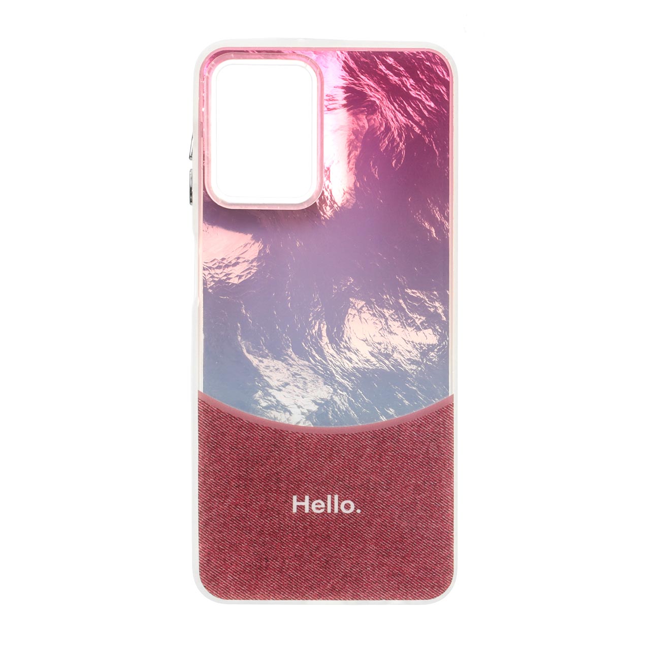 قاب طرح Hello جین Ice مناسب برای سامسونگ گلکسی A22 4G / M32 4G / F22