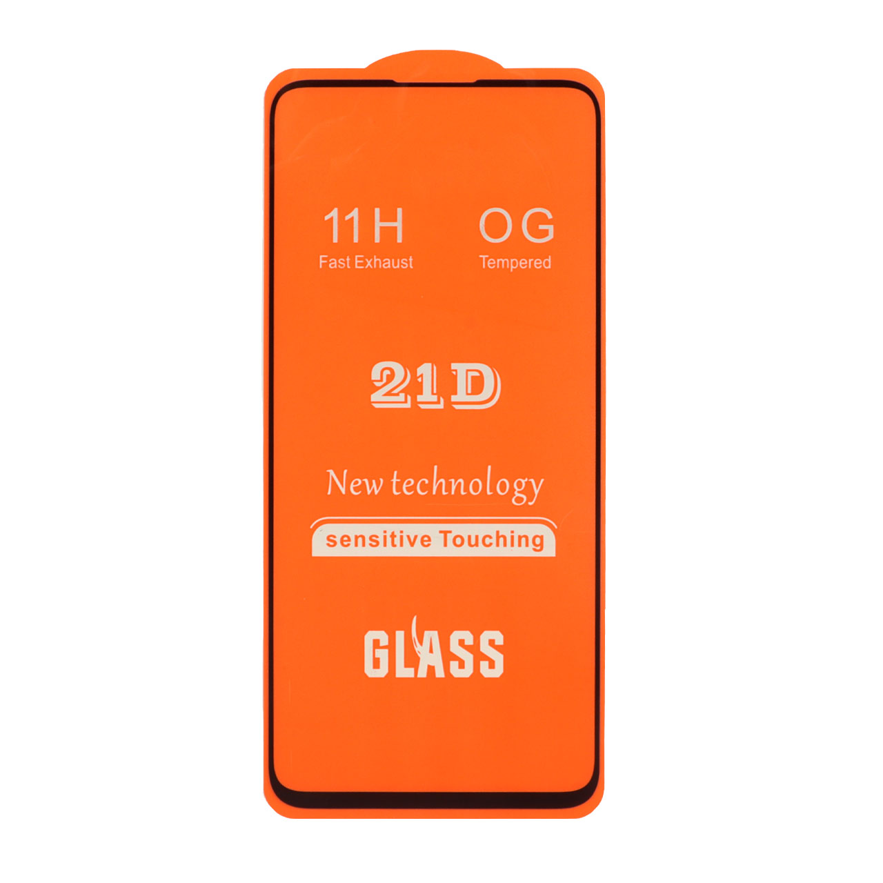 محافظ صفحه نمایش شیشه ای 21D فول کاور مشکی مناسب برای سامسونگ A11/M11، شیائومی Mi 11 Lite/Mi 12 Lite و ریلمی 7/9