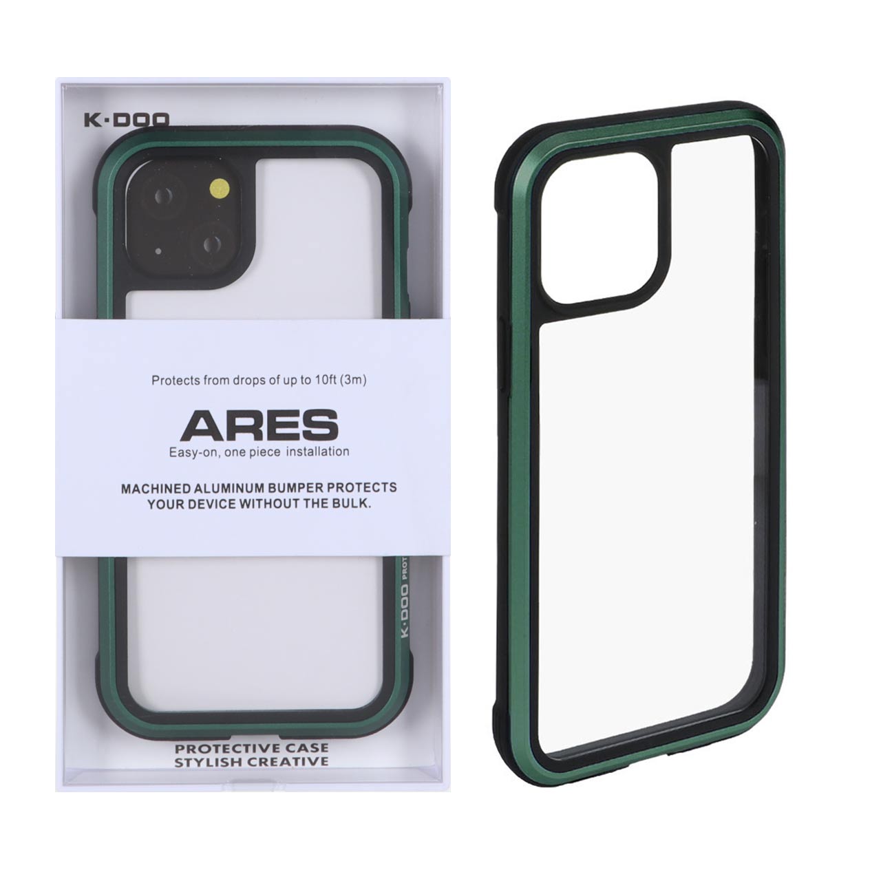 قاب Original KZDoo Ares مدل Apple iPhone 13 / iPhone 14 - سبز