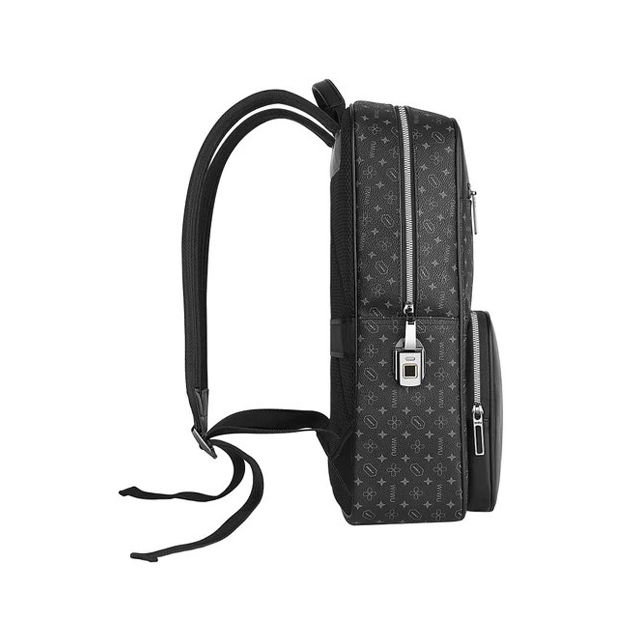 کوله پشتی لپ تاپ 15.6 اینچی Wiwu مدل Master FingerPrint Lock BackPack - مشکی