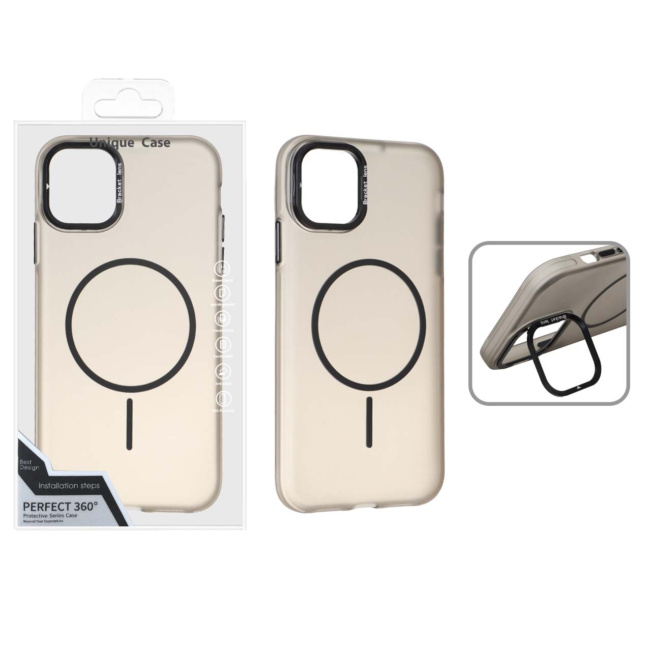 قاب Bracket Lens مات MagSafe لنز استندشو مناسب برای آیفون 11