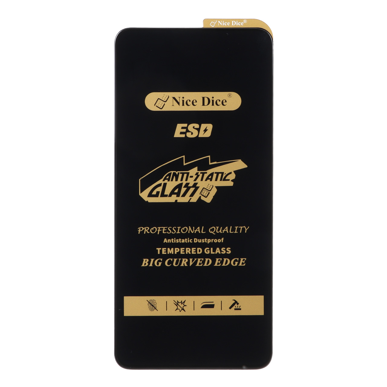 محافظ صفحه نمایش شیشه ای Full Cover ESD Anti Static نایس دایس مناسب برای شیائومی Mi 14T و Mi 14T Pro