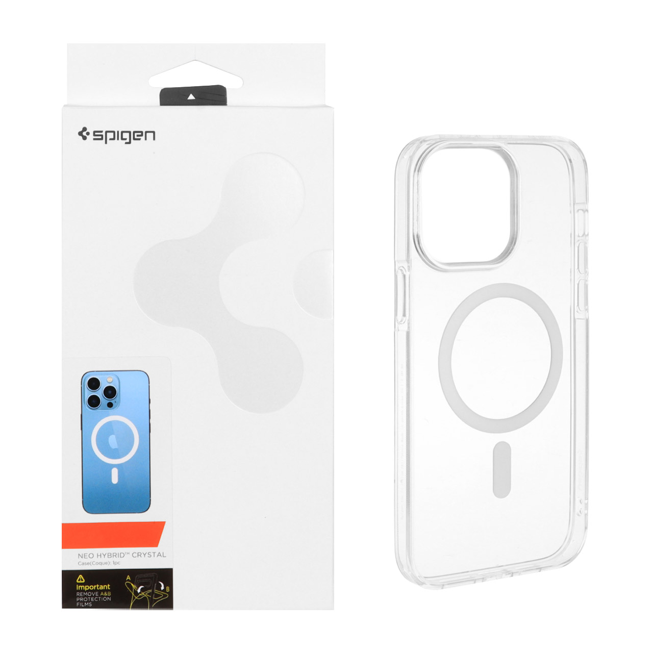 قاب شفاف مگ سیف Spigen مدل Neo Hybrid مناسب برای آیفون 14 پرو مکس