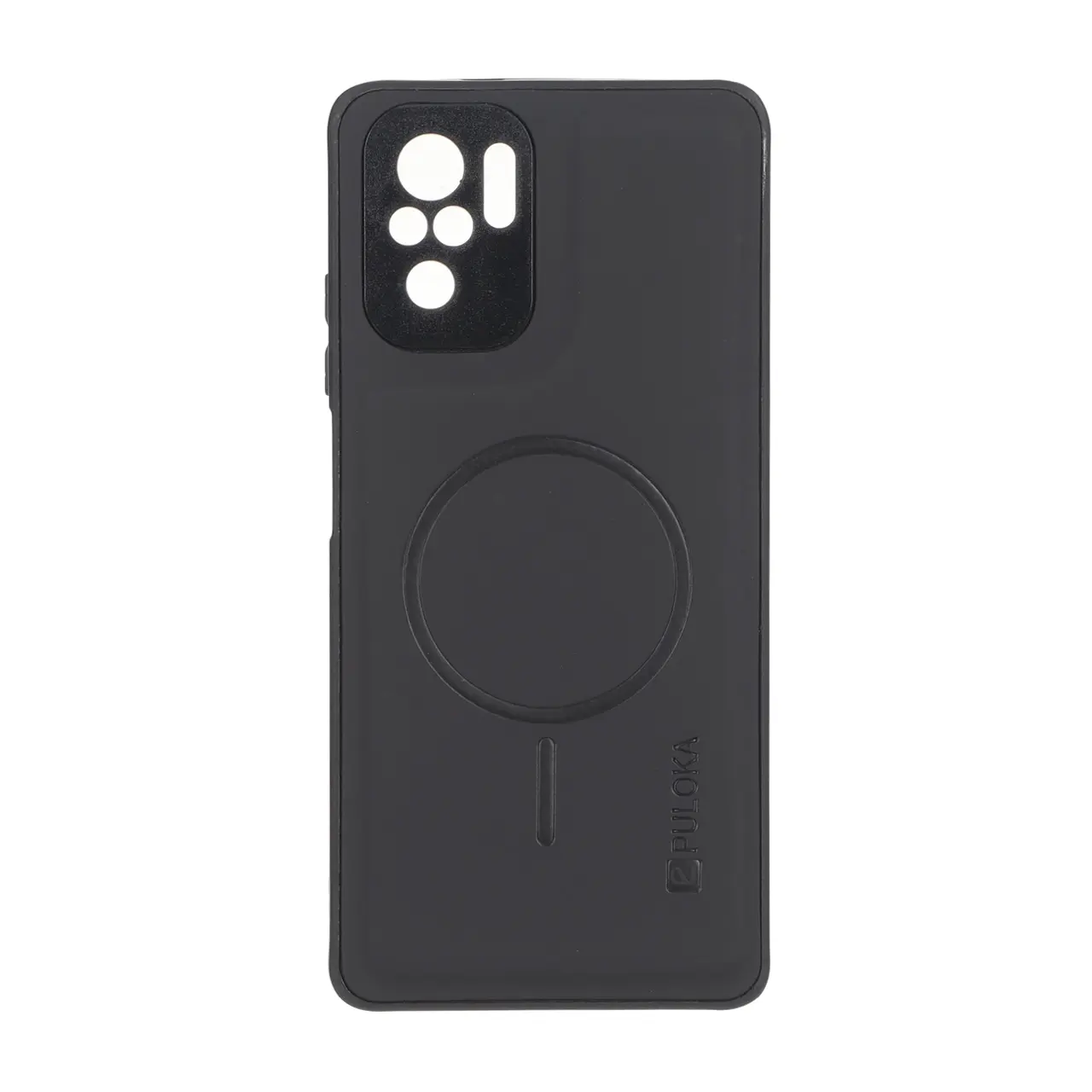 قاب Puloka جیر طرح مگ سیف Slim محافظ لنزدار مناسب برای شیائومی ردمی نوت 10 4G / ردمی نوت 10 اس / پوکو ام 5 اس - مشکی