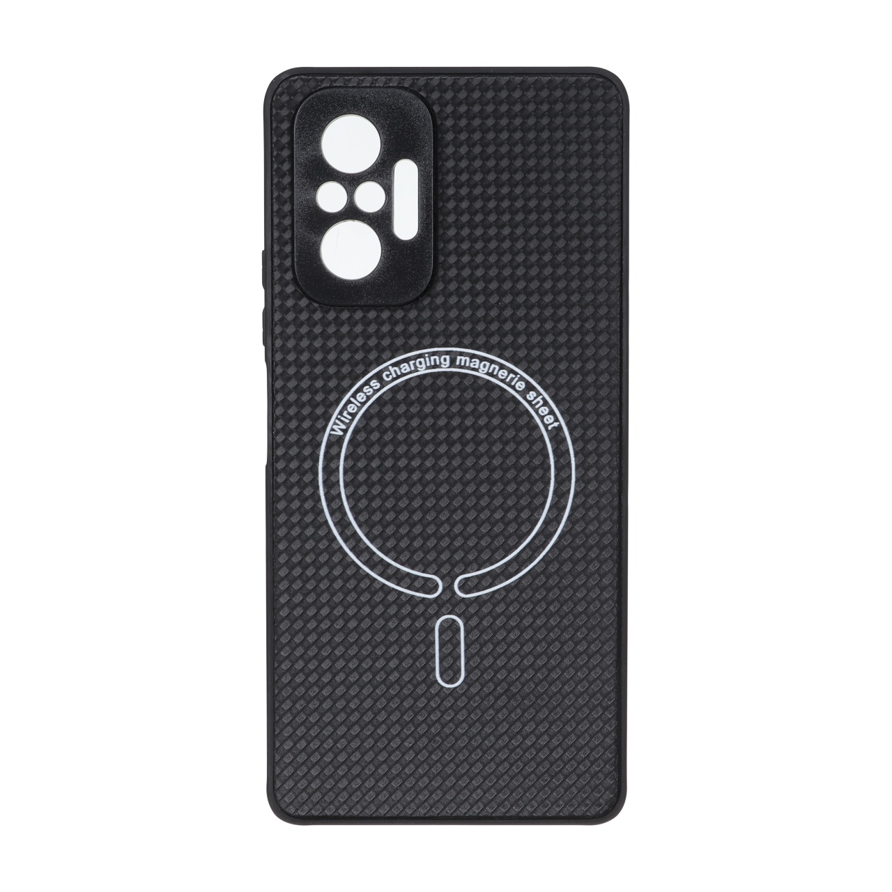قاب کربنی طرح Magnetic محافظ لنزدار مناسب برای شیائومی Redmi Note 10 Pro و Redmi Note 10 Pro Max