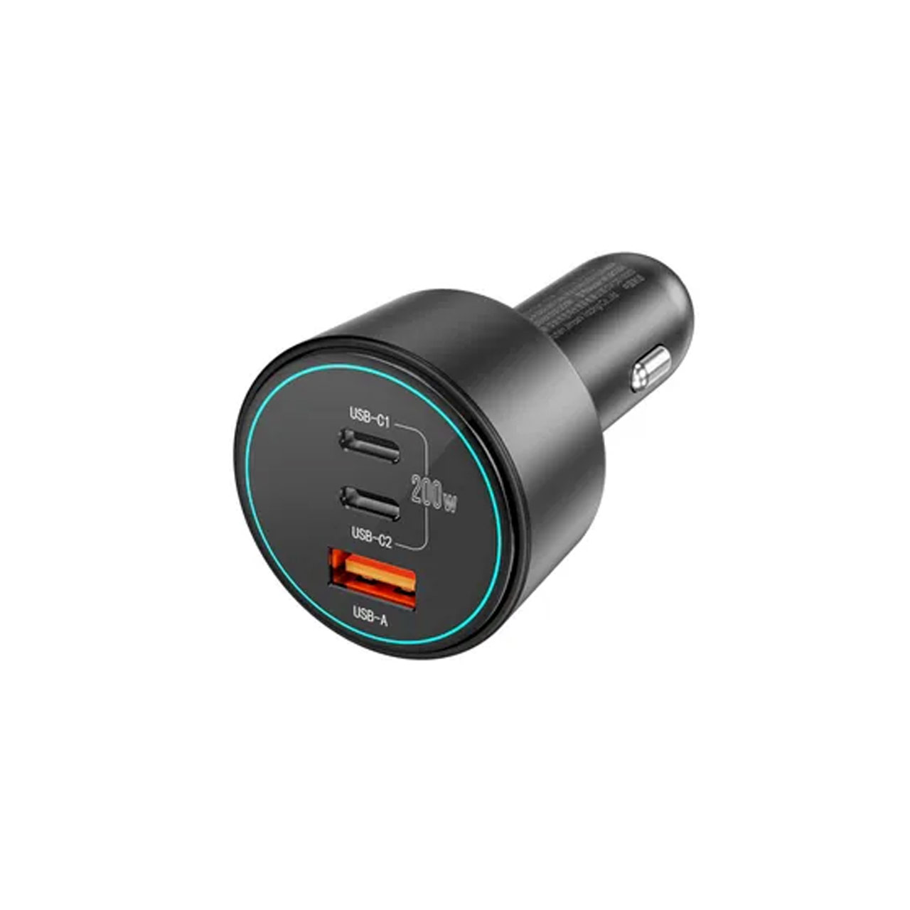 شارژر فندکی PD و فست سه پورت Earldom مدل CC35 200W - مشکی