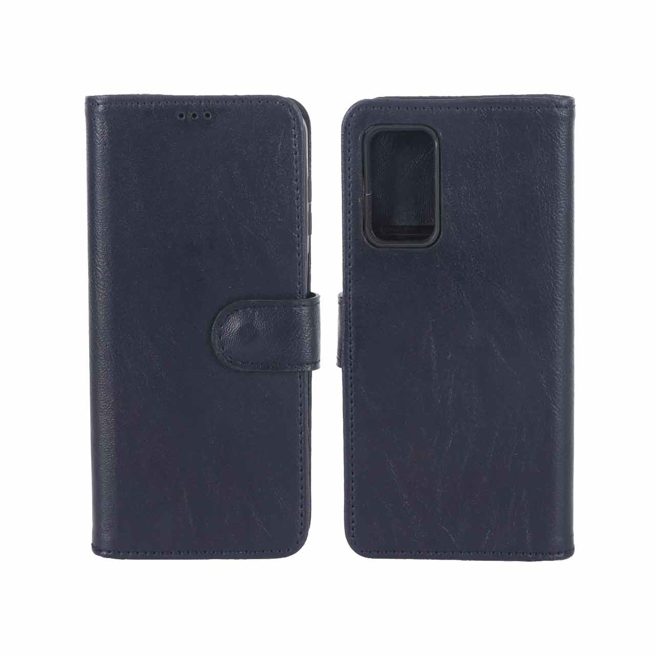 کیف موبایل چرمی مگنتی Samsung Galaxy A23 - سرمه ای