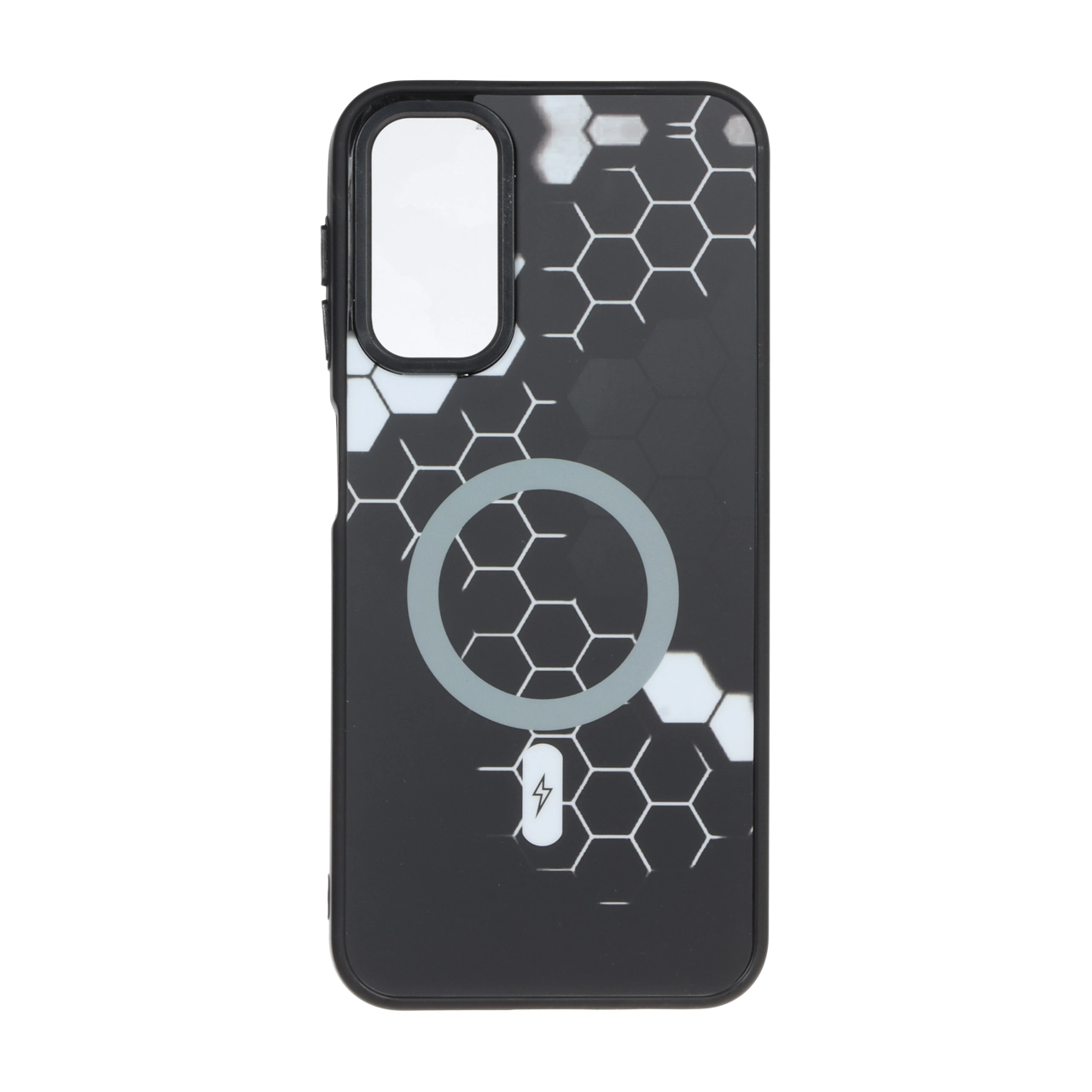 قاب طرح Hexagon مگ سیف سفید مناسب برای سامسونگ گلکسی A14