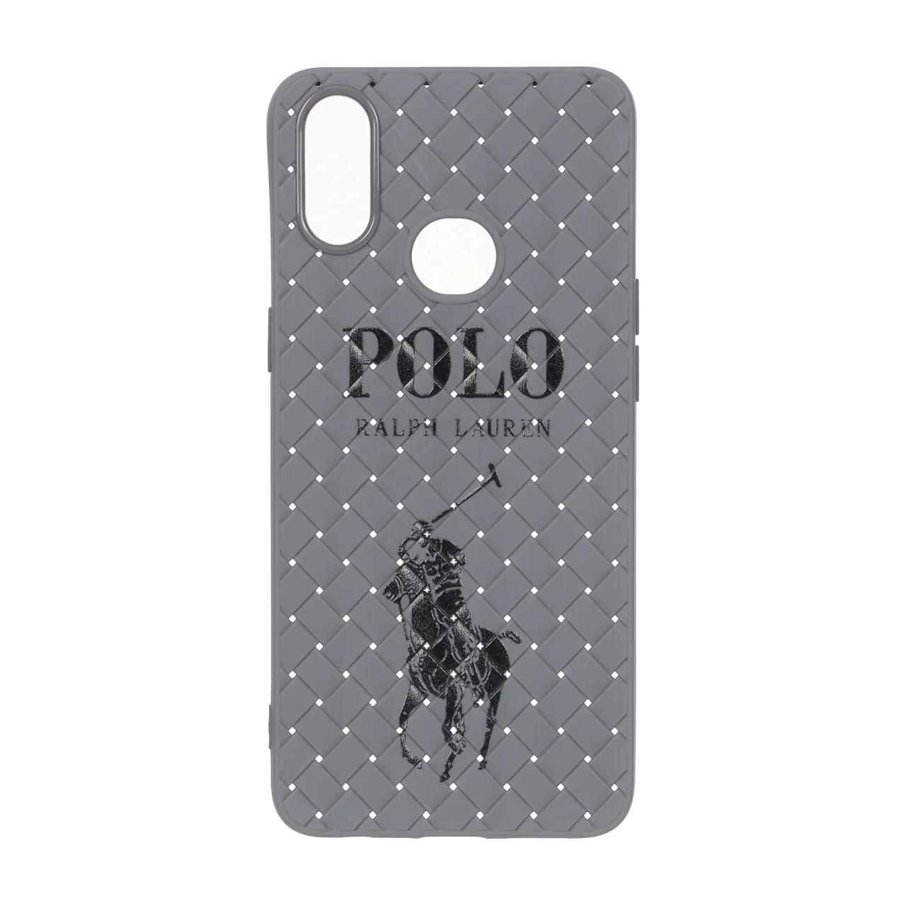 قاب طرح حصیری Polo دور لنز براق مناسب برای سامسونگ گلکسی A10s