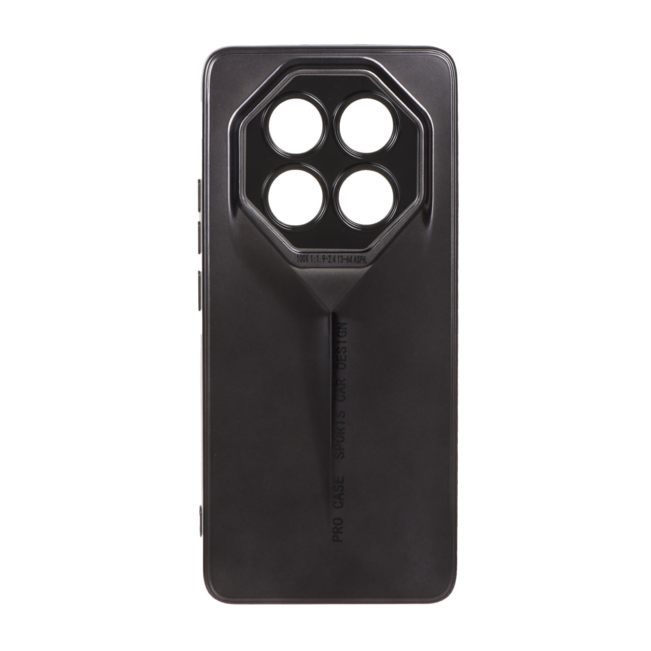قاب طرح Sports Design متالیک مشکی مناسب برای شیائومی ردمی نوت 14 پرو 5G و ردمی نوت 14 پرو پلاس 5G و پوکو X7 5G