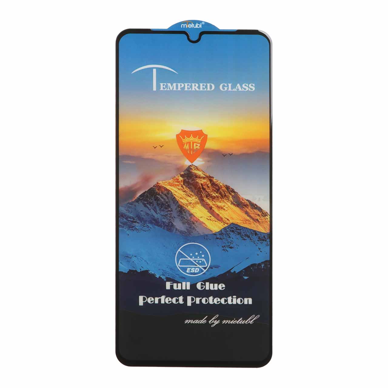 محافظ صفحه نمایش شیشه ای Full Cover ESD Mountain Mietubl مدل Xiaomi Redmi 14C / Poco C75 / Poco C71 / Redmi A5 / Redmi A3 Pro / Redmi A4 - مشکی (بدون پک)