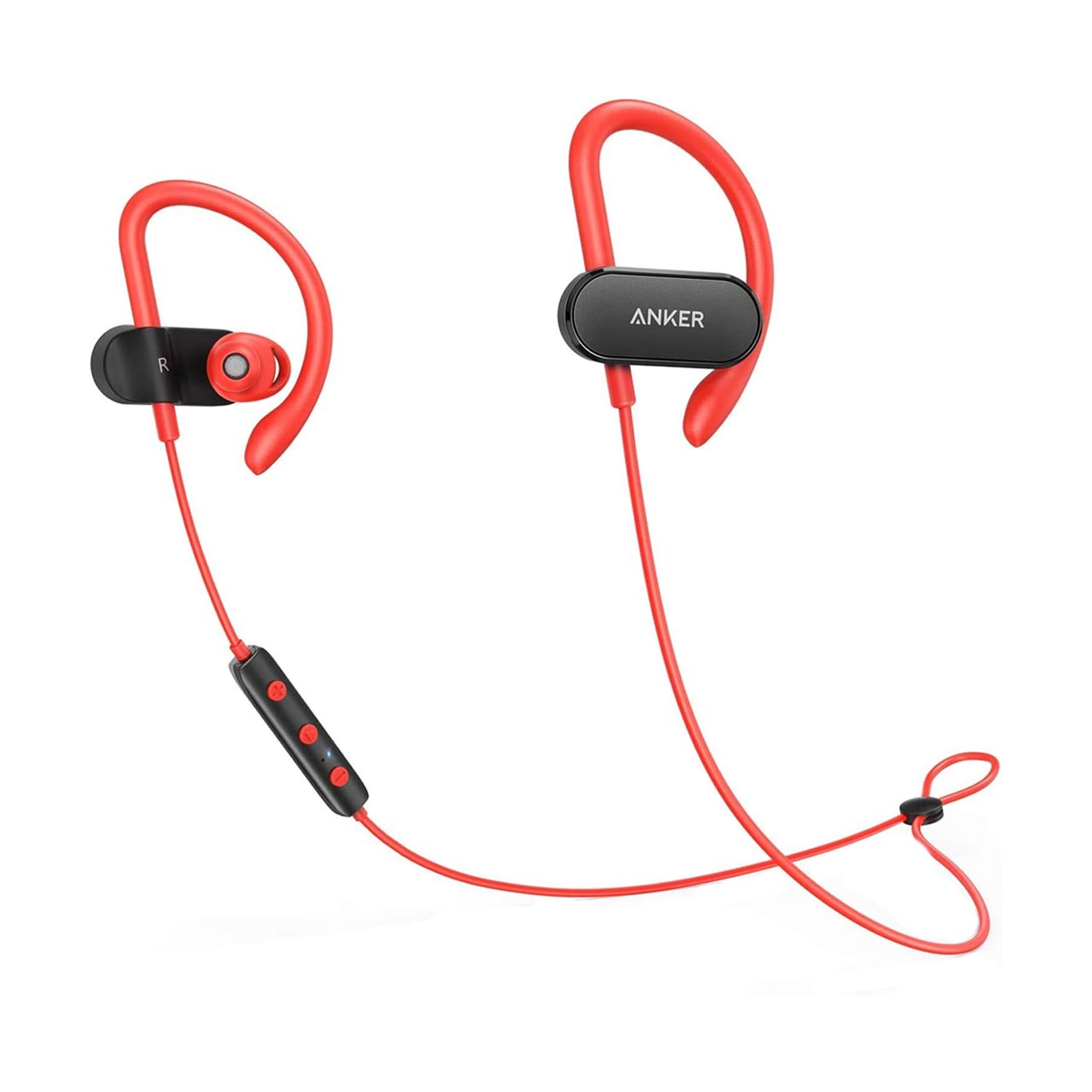 هندزفری گردنی Anker مدل SoundBuds Curve A3263 - مشکی قرمز