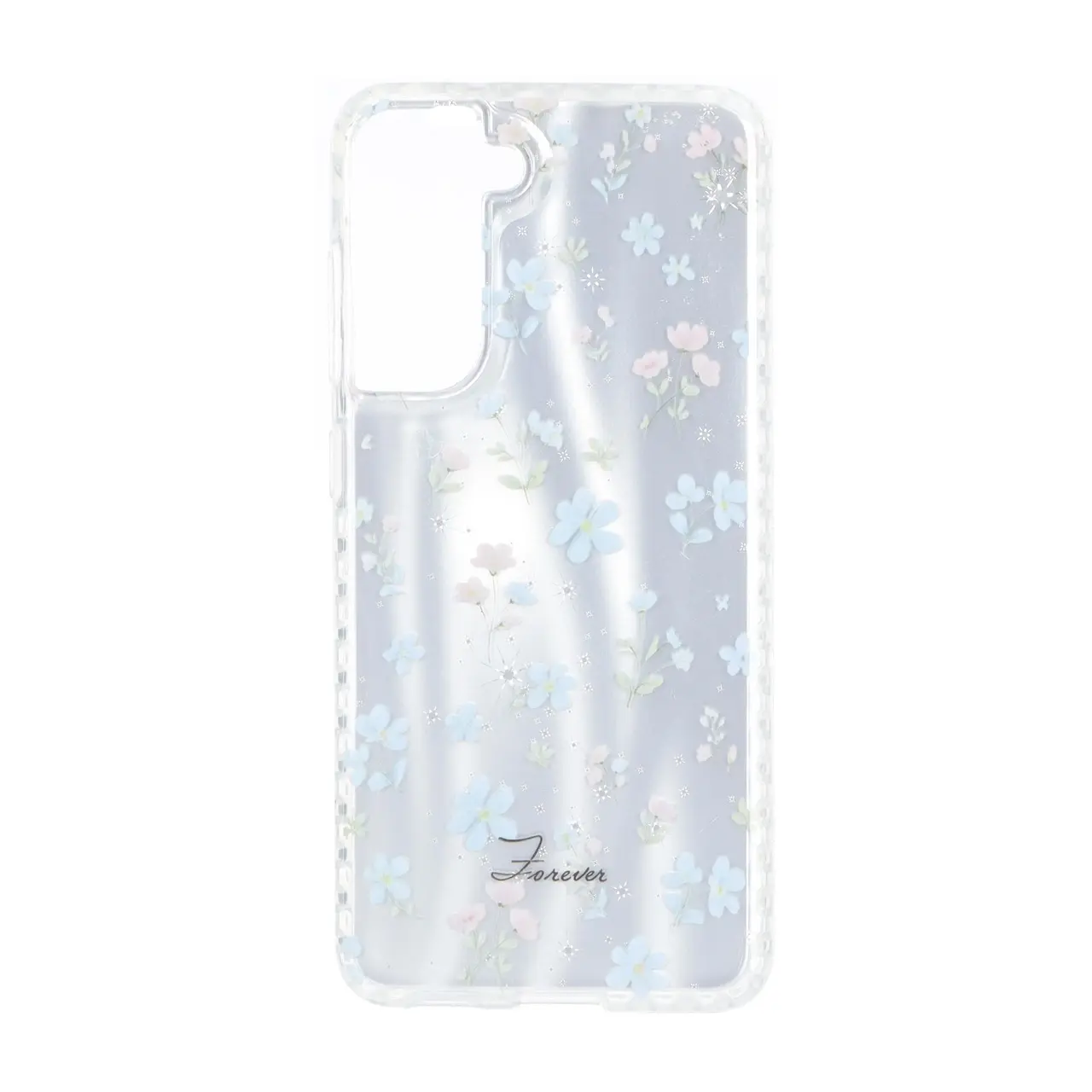 قاب مات ستاره ای دور ژله ای شفاف Samsung Galaxy S21 FE - طرح 311