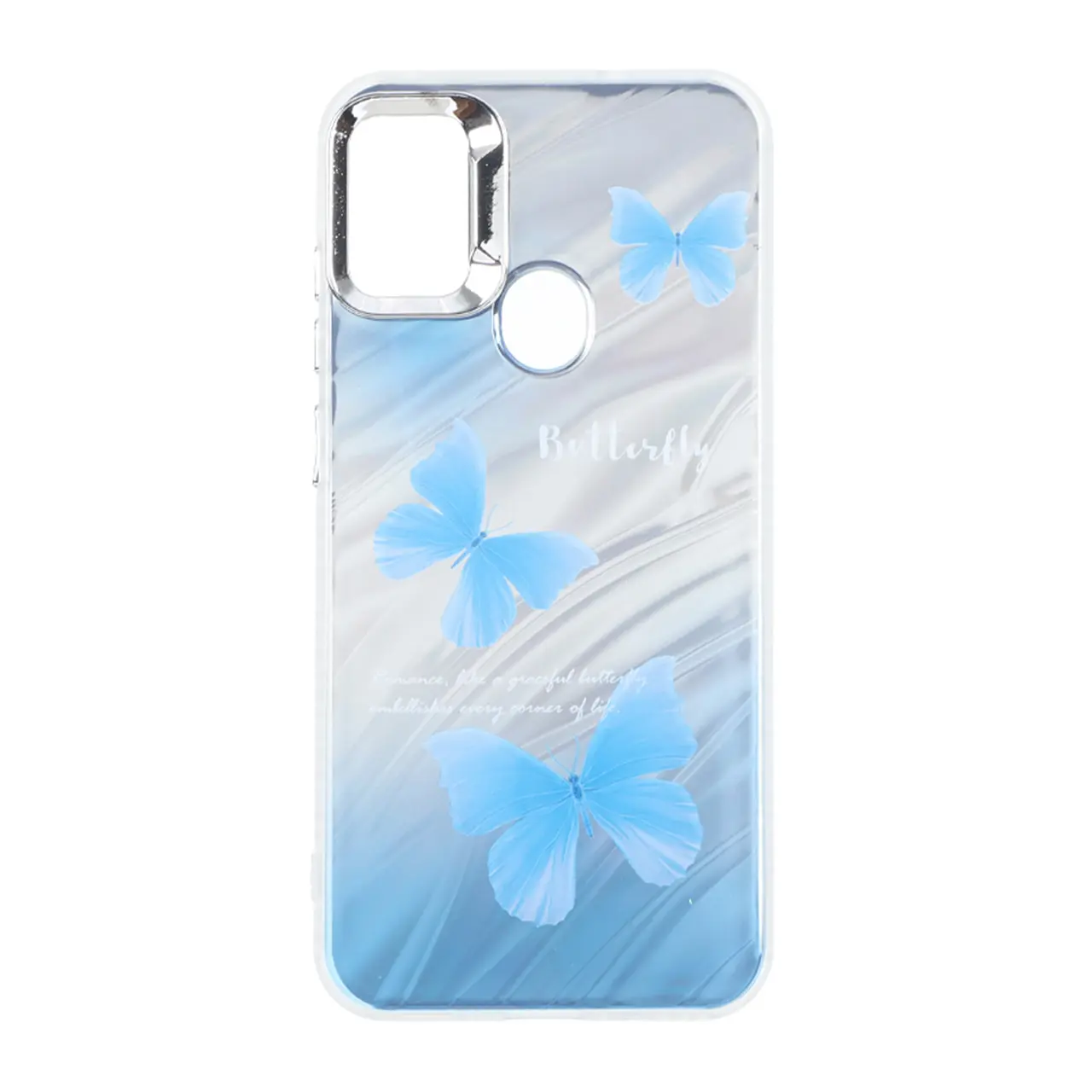 قاب Pucker هفت رنگ دور ژله ای مات لنز کروم Samsung Galaxy A11 / M11 - طرح 210