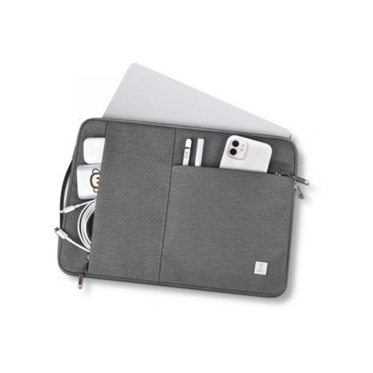 کیف لپ تاپ 14 اینچی Wiwu مدل Alpha Slim Sleeve - خاکستری