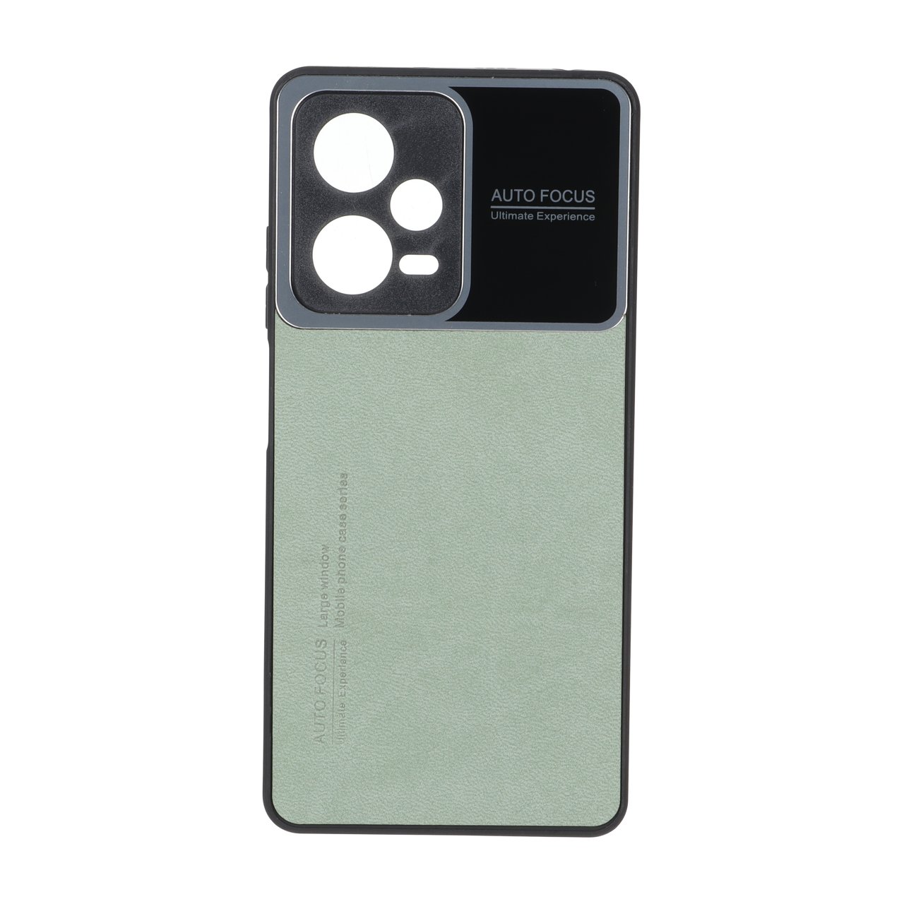 قاب طرح چرم Auto Focus سبز مناسب برای شیائومی ردمی نوت 12 پرو 5G