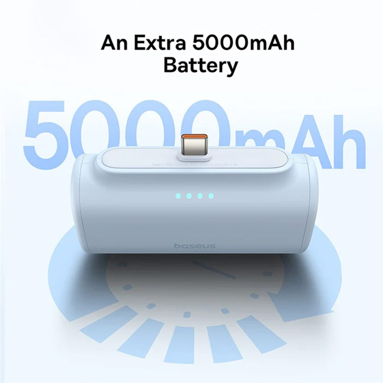 پاوربانک 20 وات 5000 میلی آمپر (فست شارژ) Baseus مدل PPWC05T