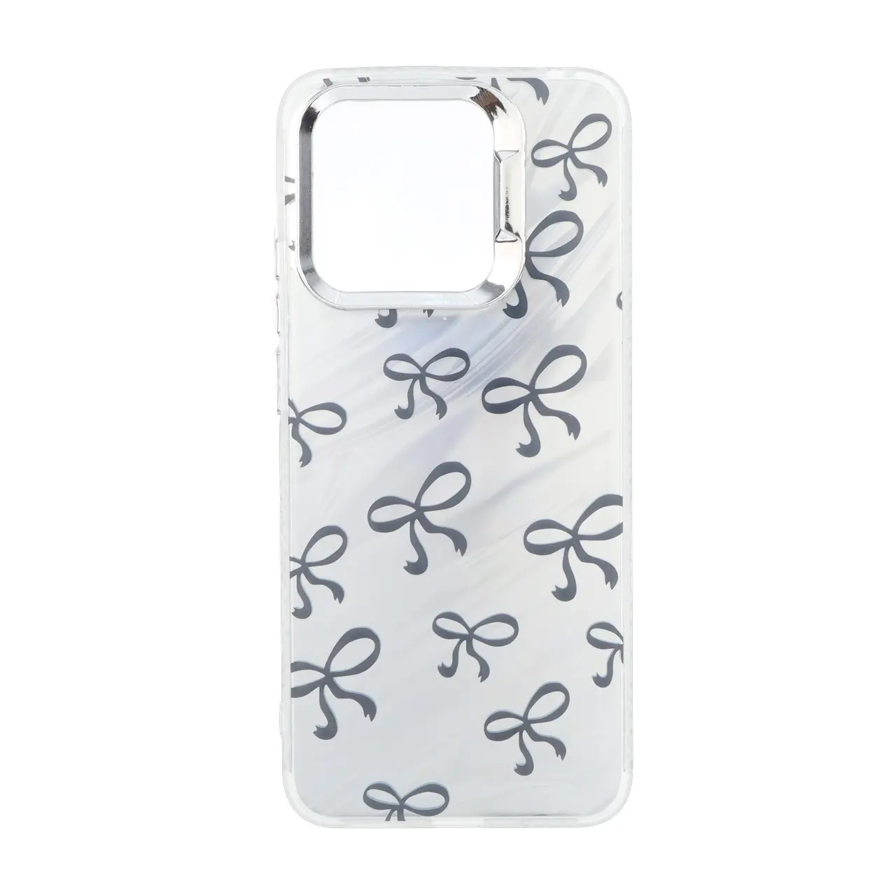 قاب Pucker هفت رنگ دور ژله ای مات لنز کروم Xiaomi Redmi 10C / Redmi 10 Power / Poco C40 - طرح 230