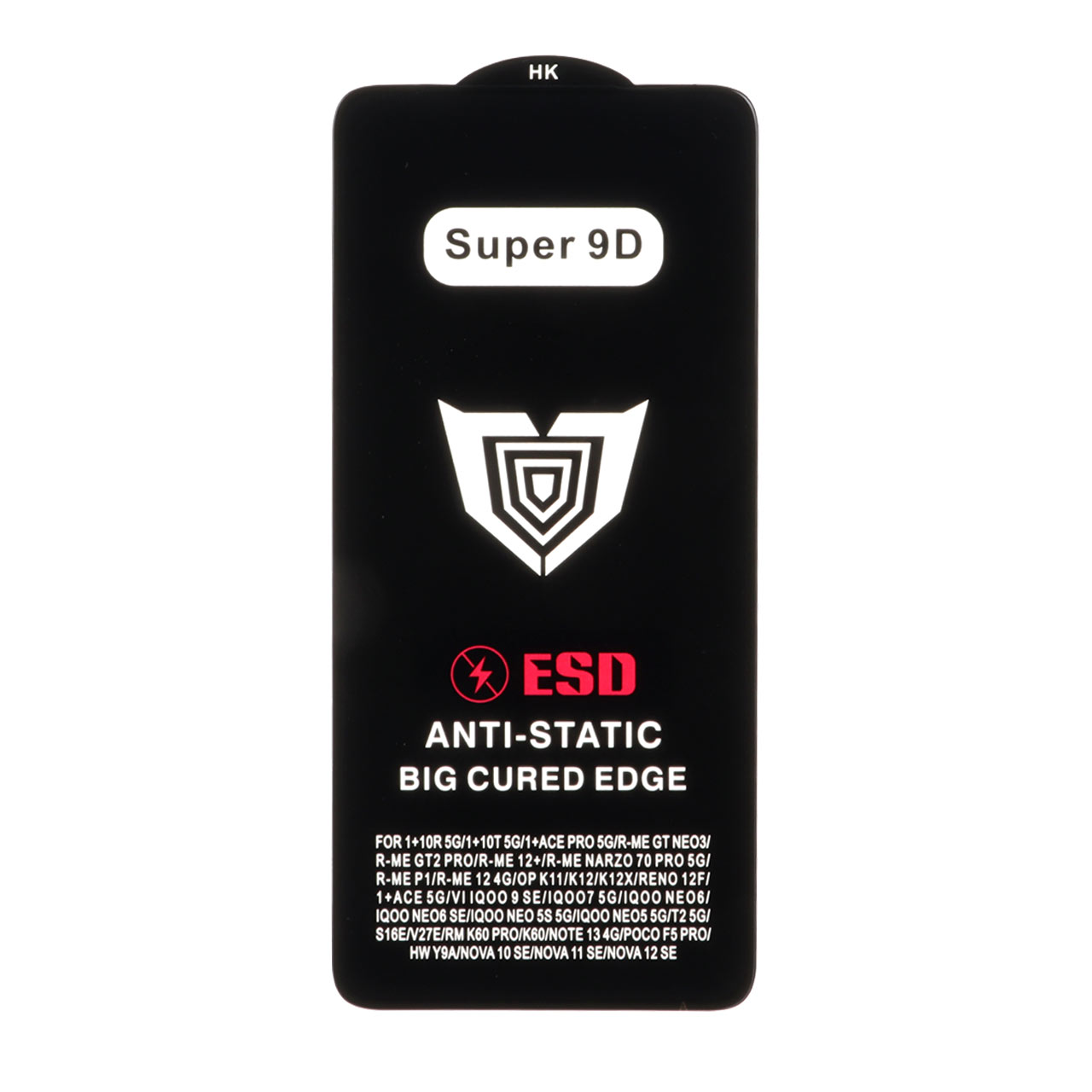محافظ صفحه نمایش شیشه ای فول کاور Super 9D ESD Anti Static مناسب برای شیائومی ردمی نوت 13 4G و پوکو ام 7 پرو 5G