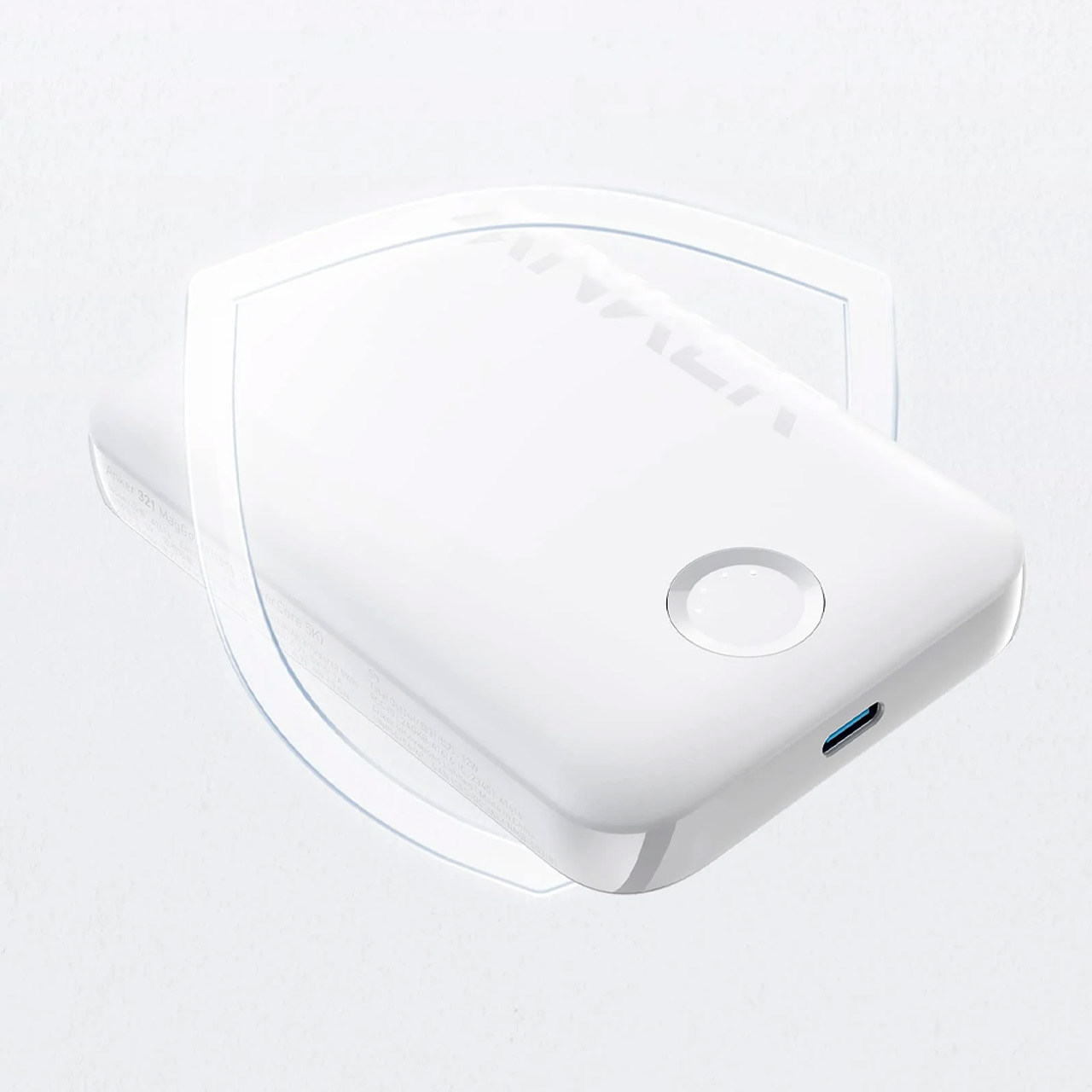 پاوربانک 18 وات 5000 میلی آمپر Anker مدل A1616 - سفید