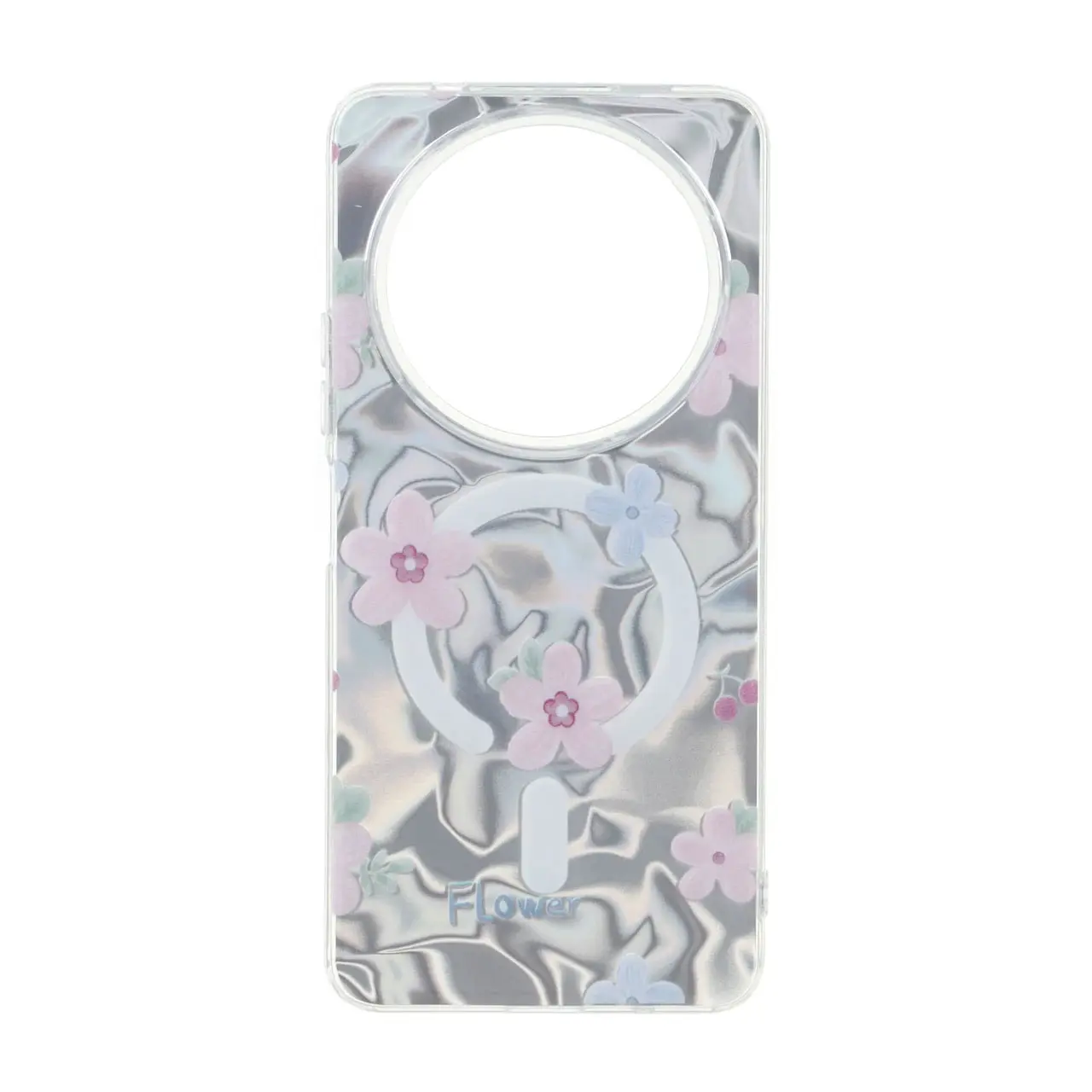 قاب طرح Silver Cloud مگ سیف مناسب برای شیائومی ردمی A3 / A3x و پوکو C61